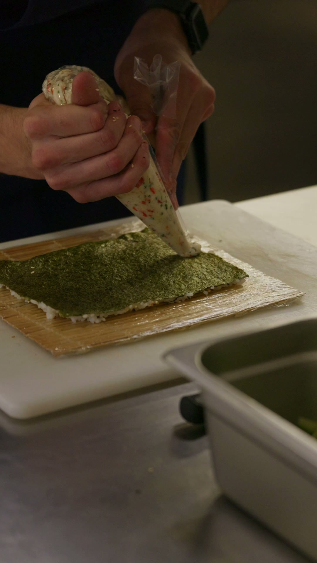 Food preparation captured for the Ensō campaign