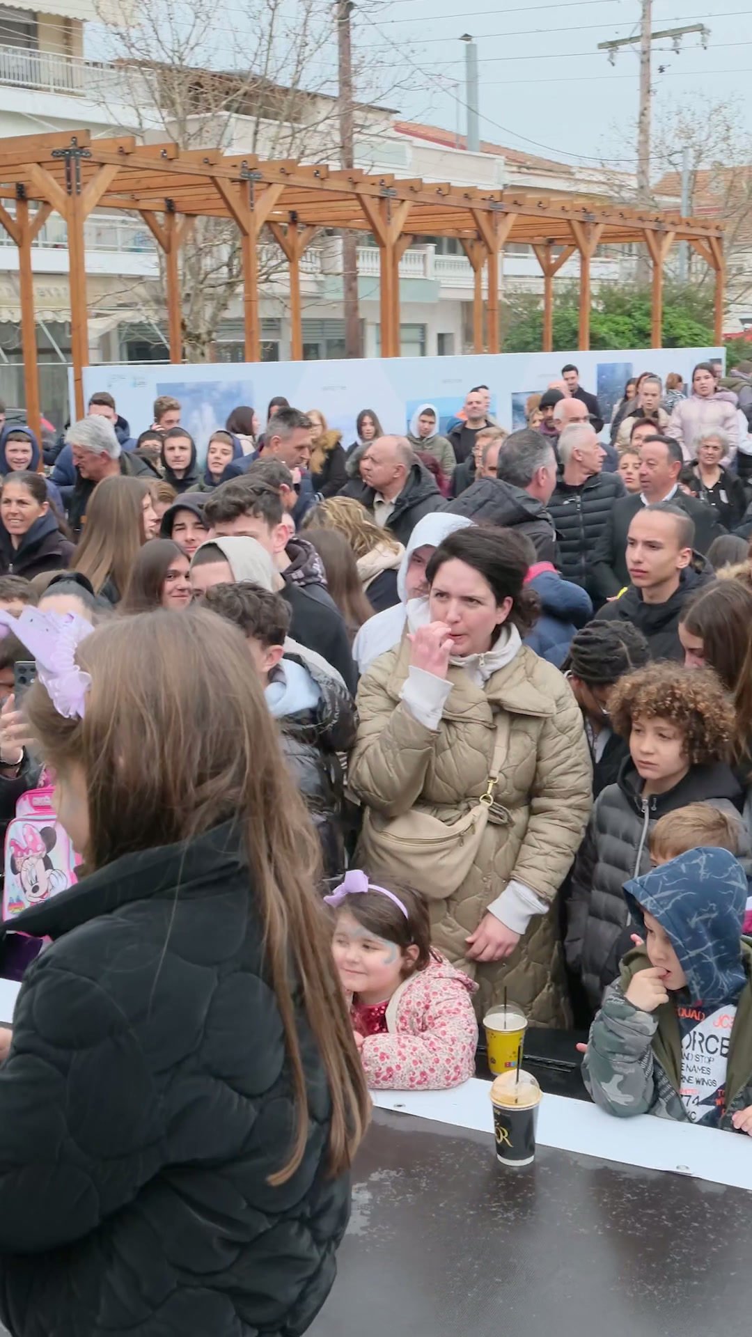 Visitors gathered at the Water Festival